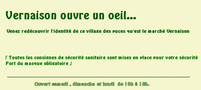 réouverture Vernaison ouvre un oeil...